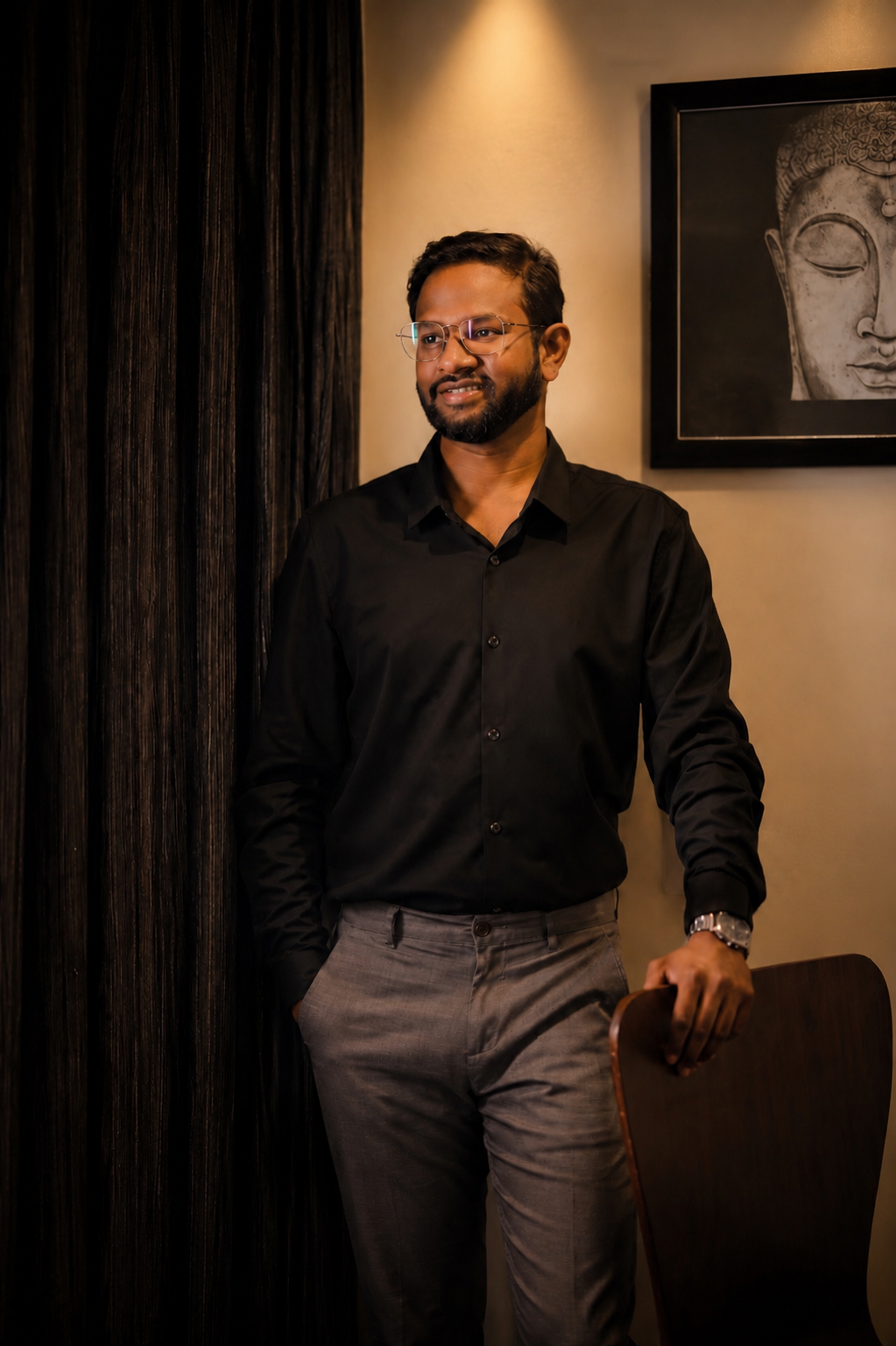 A.R. Vignesh Kandasamy, founder of Konsept Architecture and Interiors